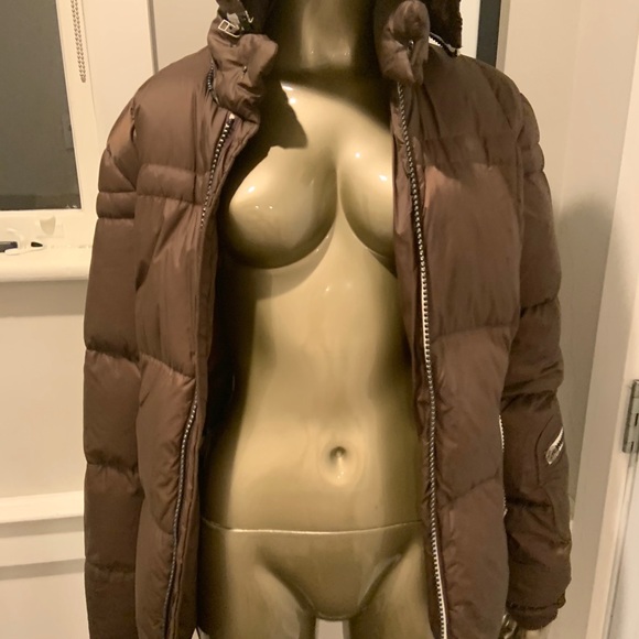 J. LINDBERG HOODED WINTER DOWN PUFFER JACKET Med - Picture 8 of 14
